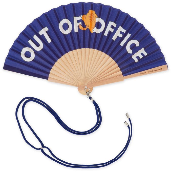 LEGAMI FOLDING PAPER FAN OUT OF OFFICE (#FFAN0003)