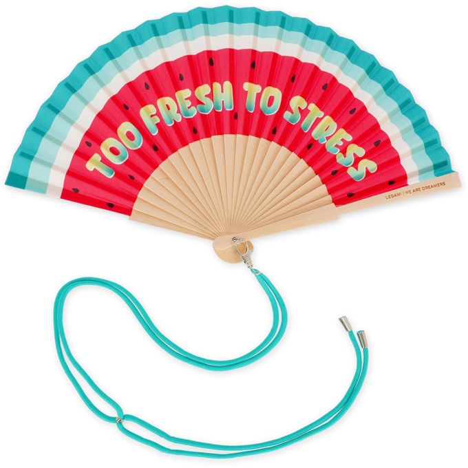 LEGAMI FOLDING PAPER FAN WATERMELON (#FFAN0002)