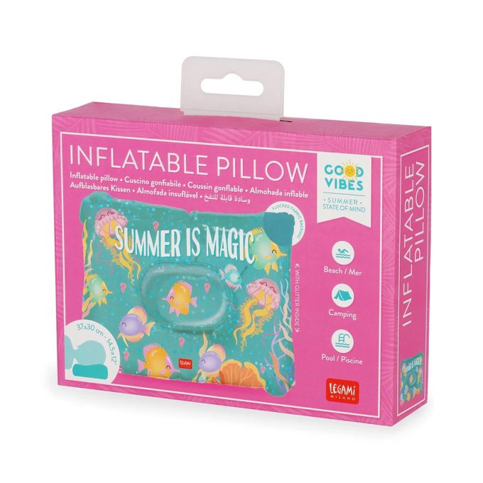 LEGAMI INFLATABLE PILLOW SUMMER IS MAGIC (#IP0016)