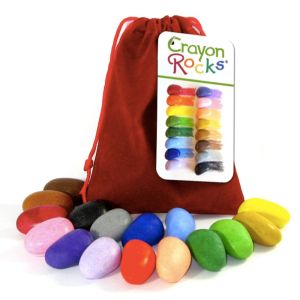 Κηρομπογιές Crayon Rocks από 100% φυσικό κερί σόγιας, 16 χρώματα