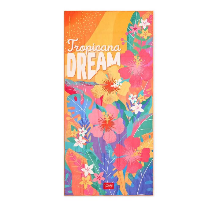 LEGAMI BEACH TOWEL 85X180 cm TROPICANA DREAM (#BT0041)