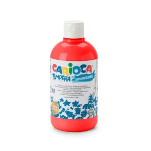 Τέμπερα σε Μπουκάλι Carioca Superwashable 500ml Κόκκινο 133500003-10