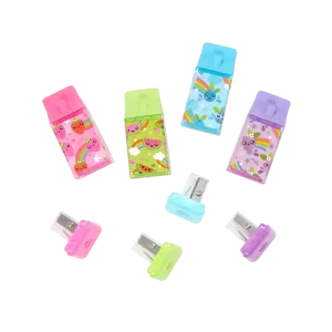 Αρωματική Γόμα και Ξύστρα μαζί Juicy Box Scented Erasers + Sharpeners Ooly 112-108