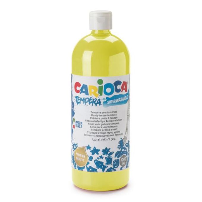 Τέμπερα σε Μπουκάλι 1Lt Carioca Superwashable Κίτρινο 133100008-03