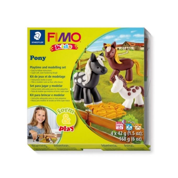 ΣΕΤ STAEDTLER FIMO-KIDS 8034-08 PONY