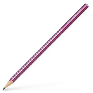 Μολύβι Faber Castell Sparkle Σκούρο Ροζ Νέο  118215