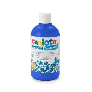 Τέμπερα σε Μπουκάλι Carioca Superwashable 500ml Μπλε 133500003-17