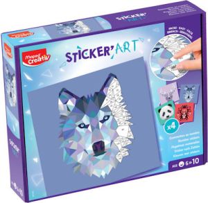 Maped Παιδική Χειροτεχνία Creative - Sticker Art για Παιδιά 6+ Ετών