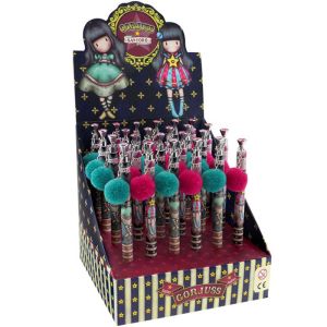 Στυλό με Pom pom Circus Santoro Gorjuss 681GJD02