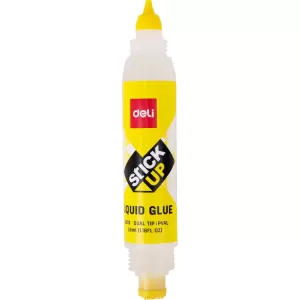 Κόλλα Υγρή Deli Stick Up Liquid με Διπλή Μύτη 35ml 21310