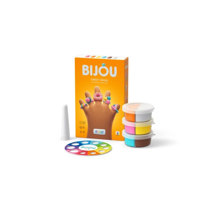Δημιουργικό παιχνίδι με πηλό! Bijou Sweet Rings 31002
