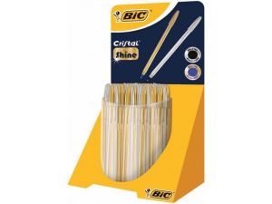 ΣΤΥΛΟ BIC CRISTAL SHINE GOLD & SILVER