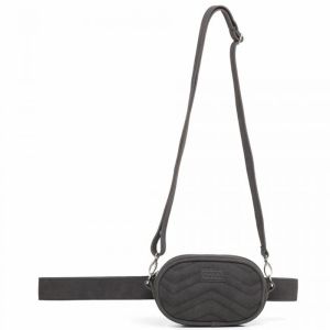 Τσαντάκι μέσης και Χιαστί Polo Lalady 9-08-011-09 Γκρι