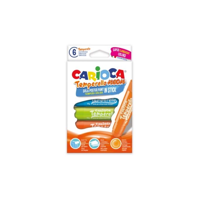 ΤΕΜΠΕΡΕΣ STICK CARIOCA TEMPERELLO NEON/06 42675