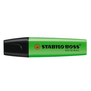 Μαρκαδόρος Υπογράμμισης Stabilo Boss Original Πράσινο STB002
