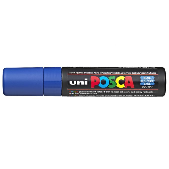 Μαρκαδόρος Posca Γίγας Μπλε PC-17K