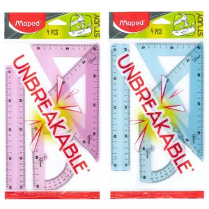 Σετ Γεωμετρικά Όργανα Άθραυστα Maped Unbreakable 20Cm 981703