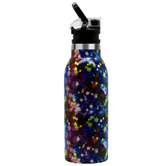 Θερμός-Παγούρι Ανοξείδωτο με sport πώμα 550ml Ecolife Stardust 33-BO-3024