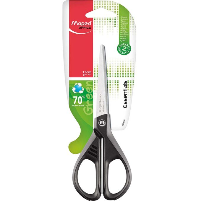 Ψαλίδι Γραφείου Maped Essentials Green 17cm 468010