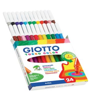 Μαρκαδόροι Λεπτοί Giotto 24 Χρώματα