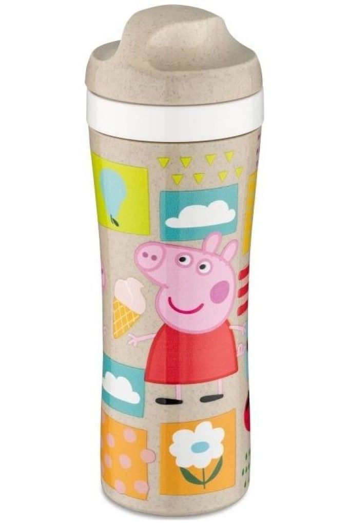 Koziol Παγούρι Oase 425ml από οργανικό υλικό - Peppa Pig μπεζ  8051713