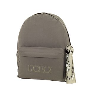 ΣΑΚΙΔΙΟ ORIGINAL SCARF POLO  ΓΚΡΙ  901135-2100