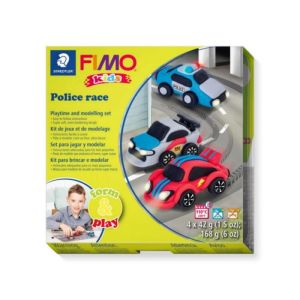 ΣΕΤ STAEDTLER FIMO-KIDS 8034-29 POLICE RACE