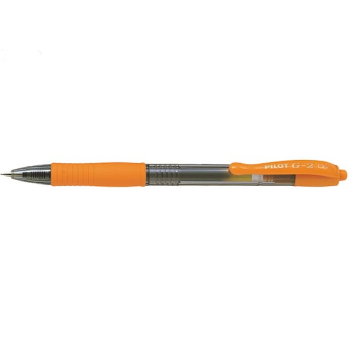 Στυλό Pilot Gel G-2 0.7mm Πορτοκαλί BL-G2-7O