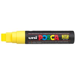 Μαρκαδόρος Posca Γίγας Κίτρινο PC-17K