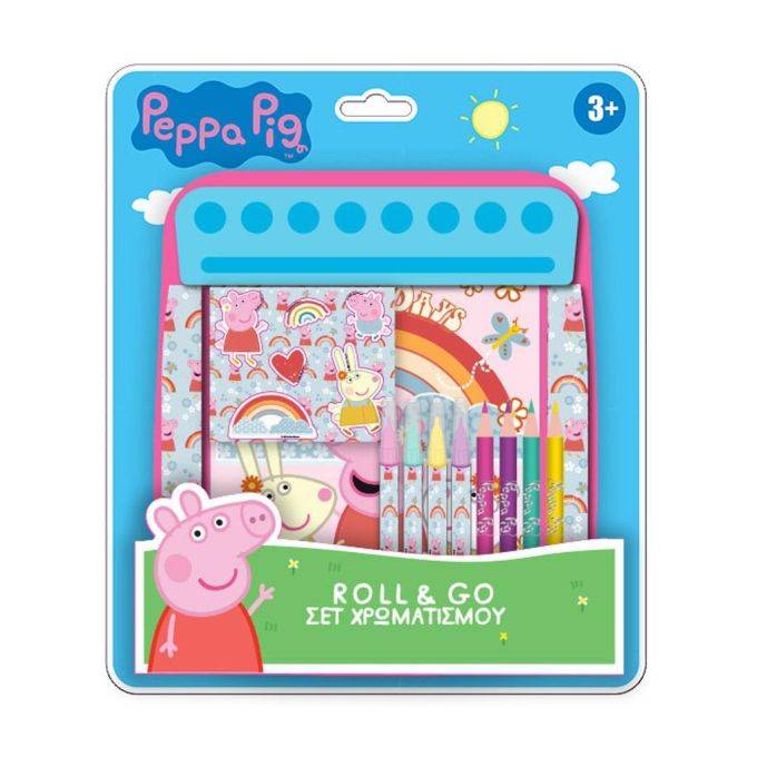 ΣΕΤ ΧΡΩΜΑΤΙΣΜΟΥ ROLL&GO PEPPA PIG 000482768