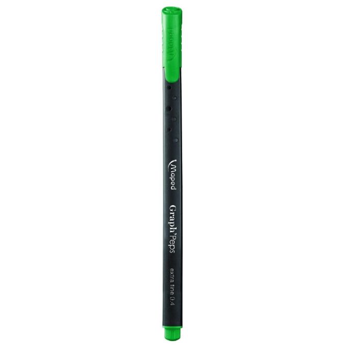 Μαρκαδόρος Γραφής Graph Peps Fine Tip 0.4mm Πράσινο 749113