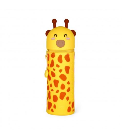 ΚΑΣΕΤΙΝΑ - ΜΟΛΥΒΟΘΗΚΗ LEGAMI SOFT SILICON PENCIL CASE 2 IN 1 KAWAII - GIRAFFE (ΚΑΜΗΛΟΠΑΡΔΑΛΗ) KA0017