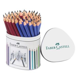 Μολύβι Faber Castell GRIP Κόκκινο ή Μπλε