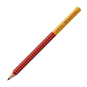 Μολύβι Jumbo Grip Κόκκινο-Πορτοκαλί Faber Castell 111962K