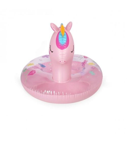 ΠΑΙΔΙΚΗ ΦΟΥΣKΩΤΗ ΚΟΥΛΟΥΡΑ LEGAMI MAXI POOL RING FOR KIDS - UNICORN (ΜΟΝΟΚΕΡΟΣ) 80cm KSWIM0001