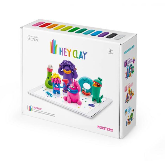 Δημιουργικό παιχνίδι με πηλό! Monsters Hey Clay 15018