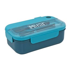 ΦΑΓΗΤΟΔΟΧΕΙΟ MUST 1100ML PP ΠΛΑΣΤΙΚΟ ΜΕ ΠΙΡΟΥΝΙ ΚΑΙ ΚΟΥΤΑΛΙ 21,5X12,5X8 ΕΚ. ΣΕ 3 ΧΡΩΜΑΤΑ  000585386