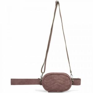 Τσαντάκι μέσης και Χιαστί Polo Lalady 9-08-011-48 Ροζ