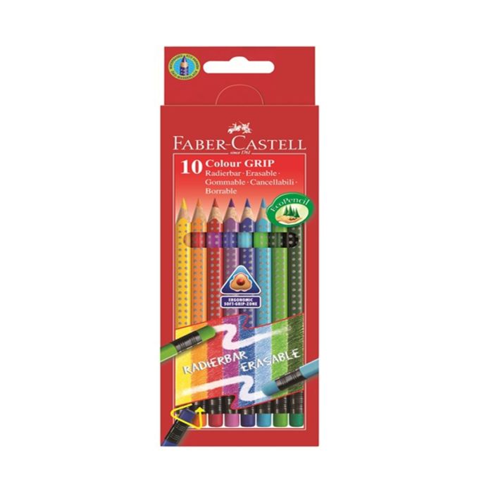 Ξυλομπογιές που σβήνουν Grip Erasable Faber Castlell 116613