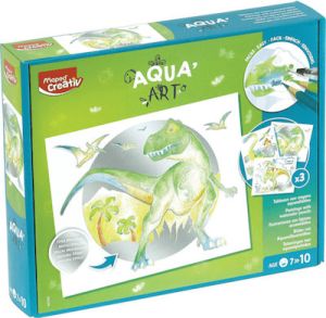 Maped Ζωγραφική Aqua Art Δεινόσαυρος για Παιδιά 7+ Ετών