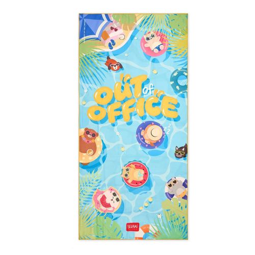 LEGAMI BEACH TOWEL 85X180 cm OUT OF OFFICE (#BT0037)