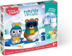 Maped Ζωγραφική Creative Plaster Friends για Παιδιά 5+ Ετών 907208