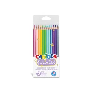 ΞΥΛΟΜΠΟΓΙΕΣ CARIOCA 43034 PASTEL 12ΤΕΜ