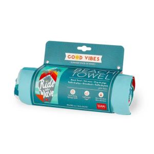 Legami Milano Surf Πετσέτα Θαλάσσης Γαλάζια 180x85εκ.