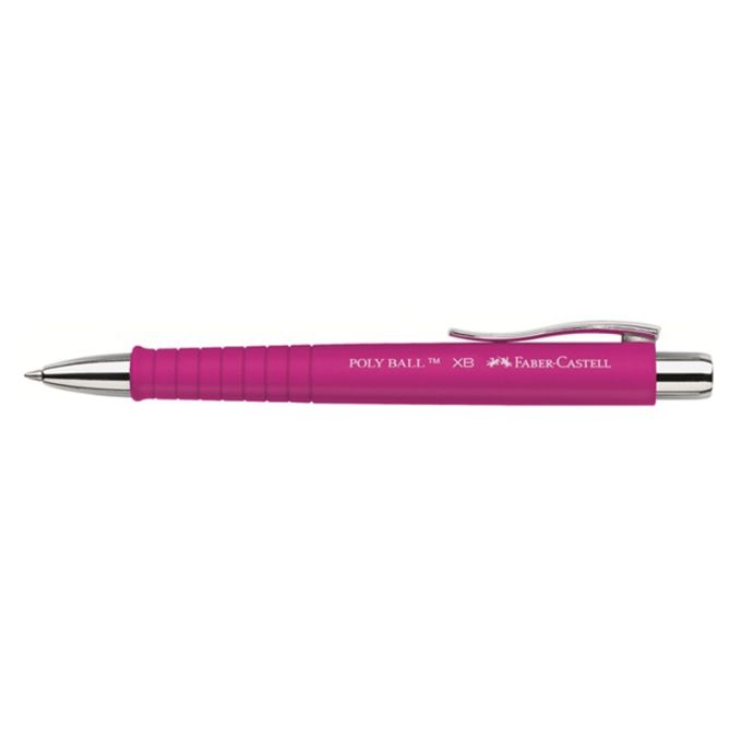 Στυλό Faber Castell Διαρκείας Polyball Ροζ