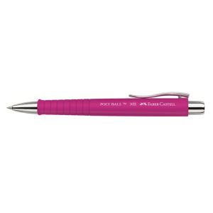 Στυλό Faber Castell Διαρκείας Polyball Ροζ