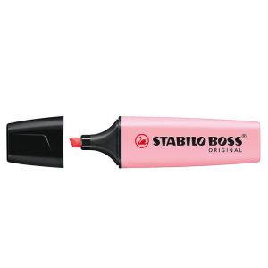 Μαρκαδόρος Υπογράμμισης Stabilo Boss Pastel Ροζ