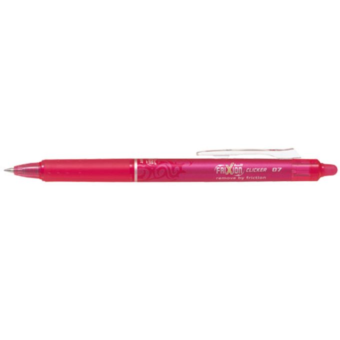 Στυλό με Γόμα Pilot Frixion Clicker 0.7mm Ροζ BLRT-FR7P