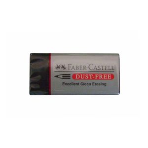 Γόμα Faber Castell Dust Free Μαύρη 187171