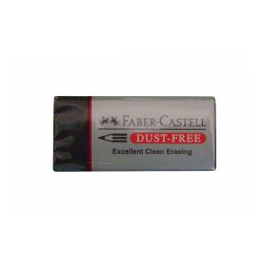 Γόμα Faber Castell Dust Free Μαύρη 187171